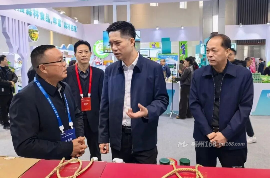 趙超文走訪調(diào)研第三屆廣東林業(yè)博覽會興寧參展企業(yè)
